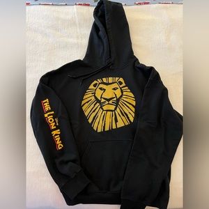 Lion King sweatshirt from the Broadway play in Washington Kennedy Center.